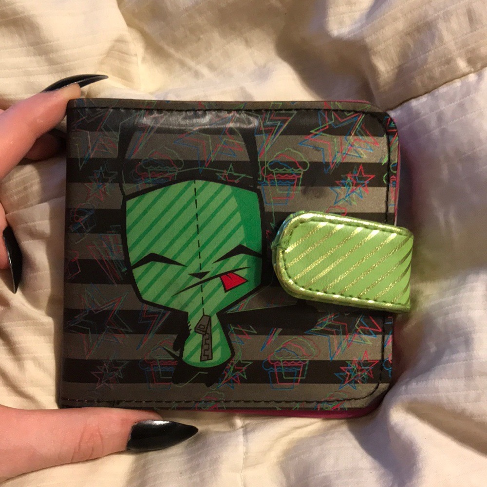 3D invader Zim Gir wallet